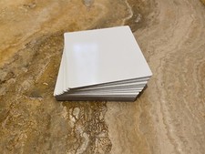50ea Dye Sublimation Aluminum Square Blanks 4"x4"