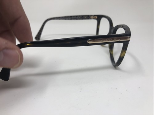 COACH HC 8132 L109 529113 DARK TORTOISE 57-17-135 womens Sunglasses Frame 2197 - Afbeelding 5 van 8