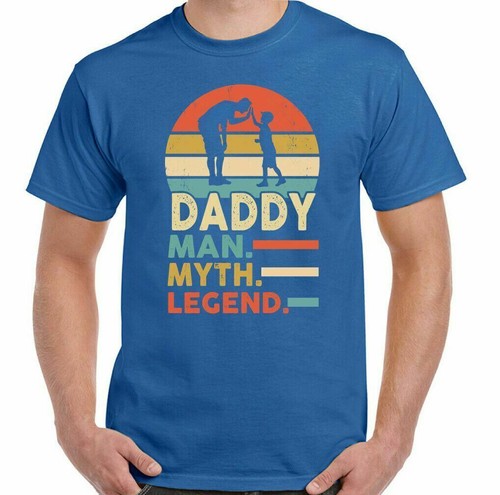 Papà The Man Mito Legend, Father's Day Giorno T-Shirt Idea Regalo Bambini - Picture 10 of 24
