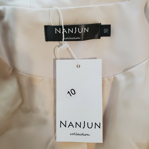 Women Trench Coat NANJUN Double~Breasted Sz 10 Classic Lapel Waterproof NWT - Picture 4 of 12