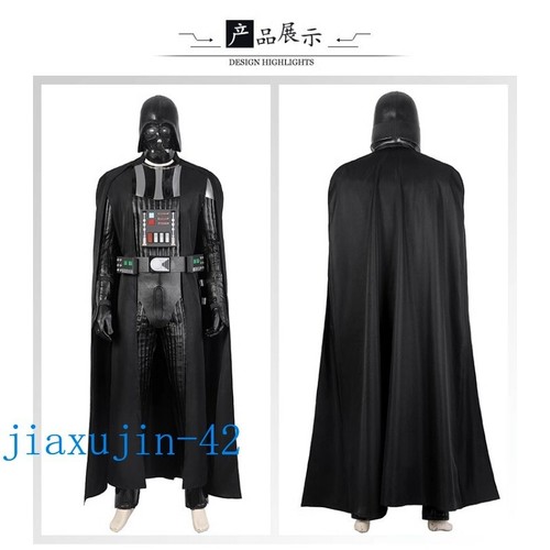 Star Wars Cos Obi-Wan Kenobi Darth Vader Performance Kostüm komplettes Set ohne Helm - Bild 22 von 24
