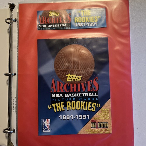1981-1991 Topps Archives NBA ROOKIES Beautiful 150 Card Set Possible High Grade