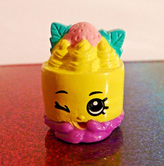 Shopkins Food Fair Series 16 CHEESE LOUISE Yellow Mint OOP Free US eBay