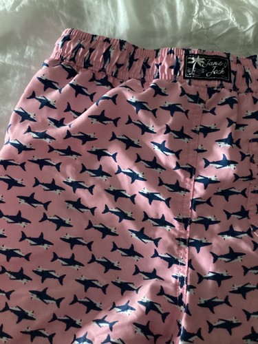 janie and jack boys size 12 fish themed swimtrunk excellent condition - Picture 7 of 8