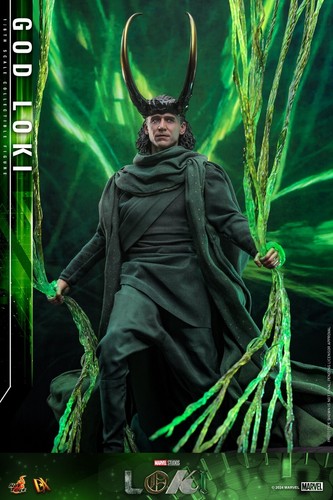 Pre-order Hot Toys DX40 1/6 God Loki Collectible Male Action Figure Model Toy - Picture 9 of 16