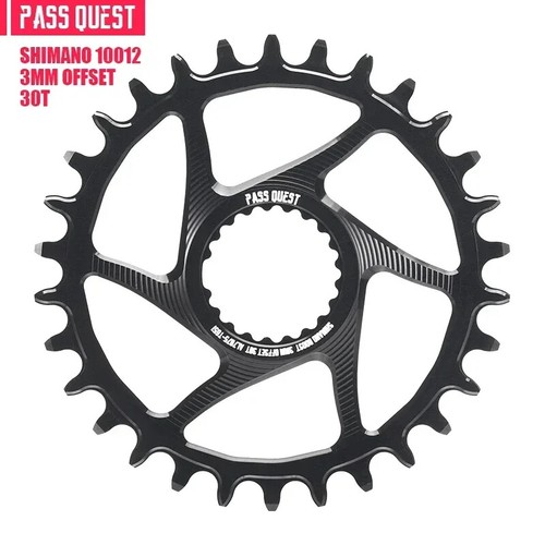 3/6mm Offset Mountain Bike Chainring 28-38T Narrow Wide Chainwheel 9-12 Speed - Picture 17 of 47