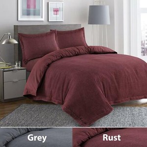 Luxury Herringbone Woven 100 Cotton Duvet Cover Bedding Set
