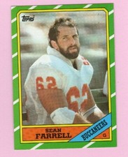 1986 Topps Sean Farrell #379 Tampa Bay Buccaneers