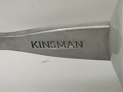 Kinsman Weighted Utensil Spoon Fork Knife Soup Spoon Lot of 4 Rehab Therapy - Picture 6 of 6