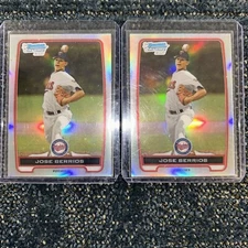 2012 Bowman Chrome Jose Berrios Refractor Ref Rc Rookie