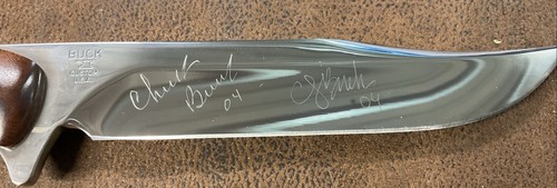 BUCK B819 CHUCK BUCK/CJ BUCK SIGNATURE MODEL 2004 NOS MINT. 0086 Of 1000 - Picture 4 of 10
