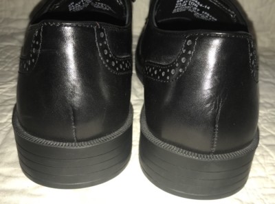 Drew Clayton Mens Size 9 N Wingtip Oxford Black Lace Up  display picture 1