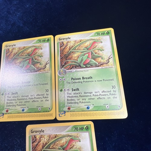 Grovyle 31/109 Ex Ruby & Sapphire Pokemon Card E Series Uncommon Non-Holo MP 3 - Picture 3 of 7
