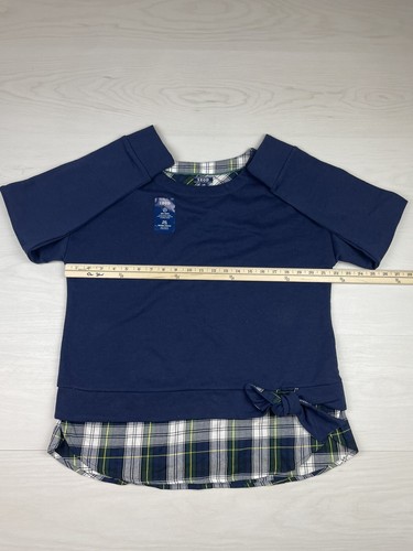 Izod Tie-Front 2-Fer Sweatshirt Womens Large NWT - Picture 5 of 8