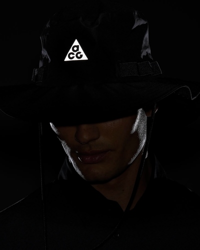 Nike ACG Apex Storm-FIT ADV Bucket Hat wasserabweisend schwarz FQ6845 - Bild 2 von 5