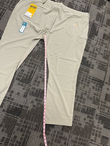 Pantalones para hombre Carhartt Force Sun Defender talla 4XL regular relajados 50 UV BN6265 - Imagen 14 de 18