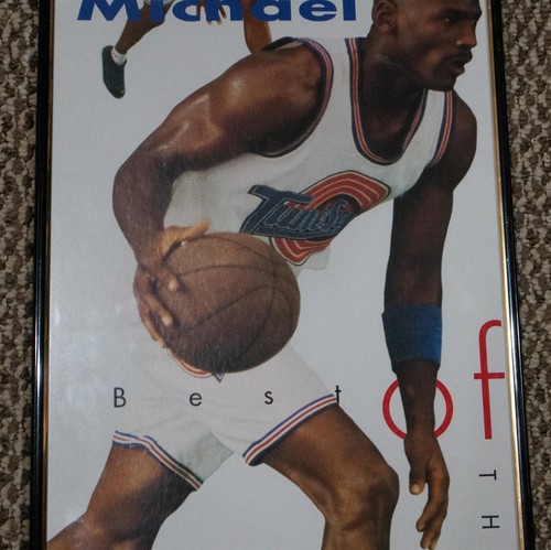 Best of Michael Jordan Space Jam Vintage 1996 Poster 36" x 12" - Bild 2 von 6