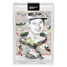 Topps PROJECT 2020 Card 158 -1954 Ted Williams Andrew Thiele - Print Run: 4,404