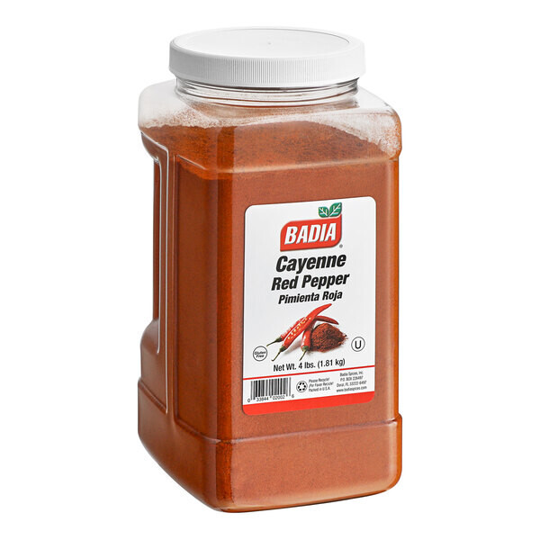 Pimienta de cayena Badia 4 lb.