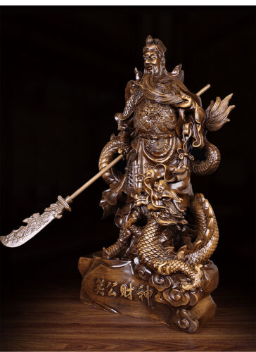 Resin Guan Gong Statue fengshui Buddha statue guanyu Chinese gift sculpture 关公 - Picture 9 of 23