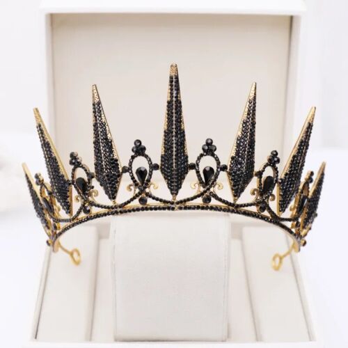 Royal Medieval Prop King Crown for Men Halloween Cosplay Party Costume Headdress - Picture 3 of 4