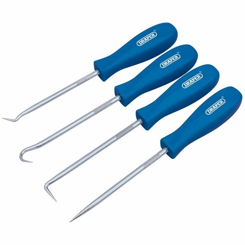 Draper 51763 Hook & Pick O Ring Oil Seal Remover Tool Set Kit - Picture 3 of 4