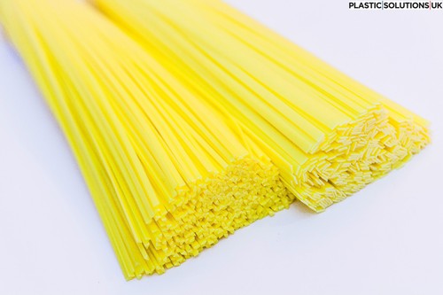 ABS plastic welding rods MIX 7 variations triangle and flat shape 10 pieces - Picture 7 of 8