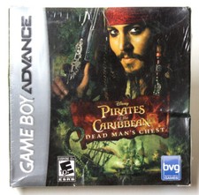 Pirates of the Caribbean Dead Man's Chest Sealed Box Nintendo Game Boy Advance