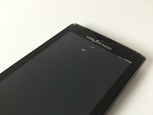 Sony Ericsson Xperia X10i - Black (Unlocked) Smartphone - Broken For Parts As Is - Afbeelding 9 van 12