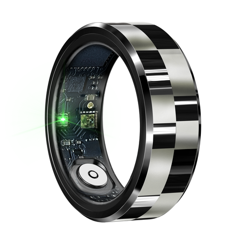 R9 Luxus Smart Ring Blutsauerstoff Herzfrequenz Schlafmonitor 5ATM Wasserdicht - Bild 26 von 33