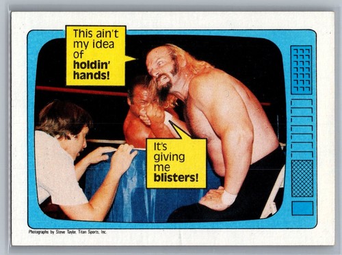 1985 Titan Sports The Superstars Speak: Jesse Ventura #61 - HOF NM-MT - Picture 1 of 2