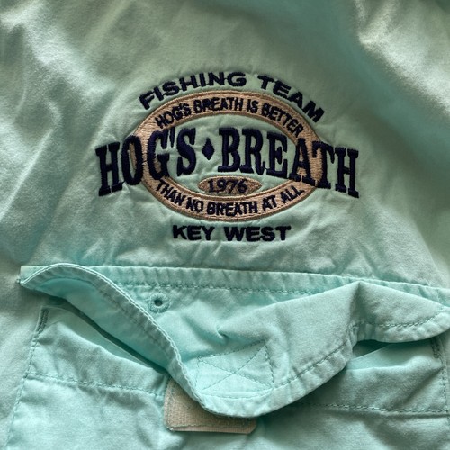 Columbia PFG Hogs Breath Fishing Team Saloon Key West Florida T Shirt XL - 第 6/8 張圖片
