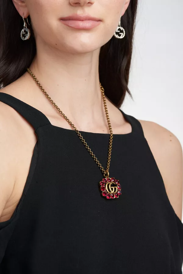 Gucci 2024 marmont necklace