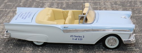 Liberty Classics 1957 Ford Fairlane Convert Jim Beam 1:25 NIB 1 of 125 Spec Cast - Picture 3 of 8