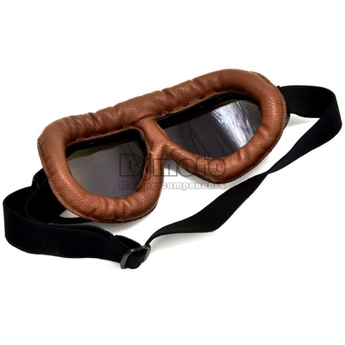 Motorcycle Motorbike Goggles Retro Vintage Eyewear Riding Off Road Glasses - Bild 6 von 11