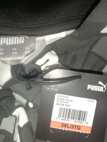 Puma Men's Multicolored Pullover Hooded Sweatshirt Size 3XL - Picture 4 of 4