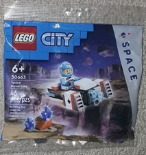 LEGO City 30663 Space Hoverbike new sealed polybag 2024 in hand 46 pieces