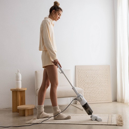 NEWLUX-Aspirador Escoba con Cable 2en1 V900, Vertical y de Mano, 800W, 2L, 16.5 - Imagen 2 de 7