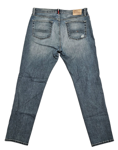 Tommy Hilfiger Jeans Men's Straight Blue Jeans 36W x 32L - Picture 5 of 6