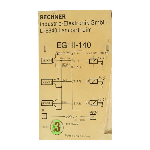 Neutral EGIII-140 Safety Relay Used UMP - Picture 2 of 7