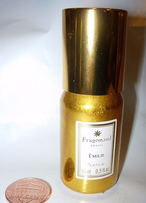 WOMENS NEW FRAGONARD EMILIE PERFUME PARFUM 15 ML JASMINE ROSE AMBER OLD FORMULA