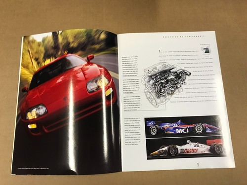 Folleto de vendedor concesionario Toyota Supra 1997 vintage - Imagen 5 de 7