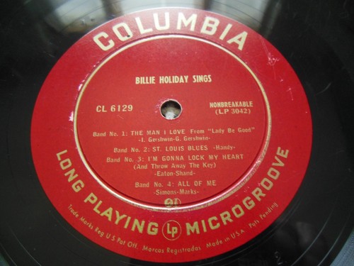 Original Mono Analog from 1950: BILLIE HOLIDAY SINGS - Ed1 of Billie's Debut LP - Picture 4 of 11