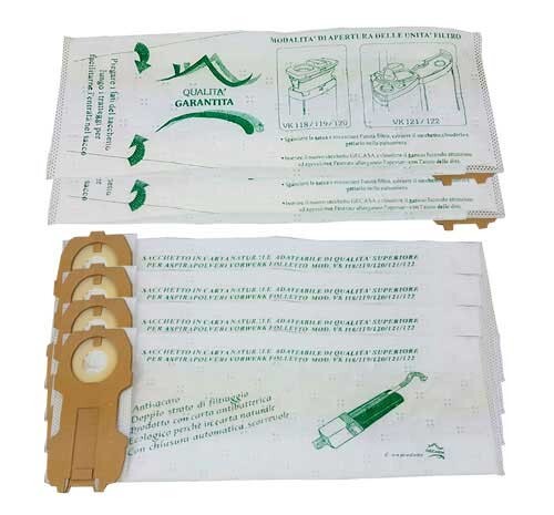 Sacchetti profumini accessori Ricambi Aspirapolve folletto Serie Vk 120-121-122 - Foto 54 di 71