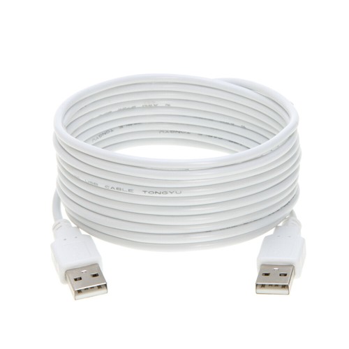 USB Cable 2.0/3.0 A-Male Data Wire Charger Black White Blue 3FT -15 FT Multi Lot - Picture 11 of 29