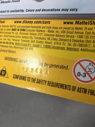 2012 Disney Pixar CARS 2: JEFF GORVETTE METALLIC FINISH Kmart Silver Racer 1:55 - Picture 12 of 12