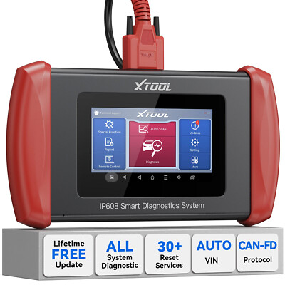 XTOOL IP608 KFZ OBD2 Diagnosegerät Auto Scanner 30+ Service ALLE System TPMS EPB