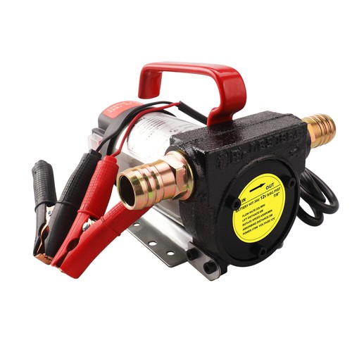 12V Diesel Transfer Pump 60L/Min Electric Car Oil Fuel Extractor Bowser Petrol - Picture 12 of 16