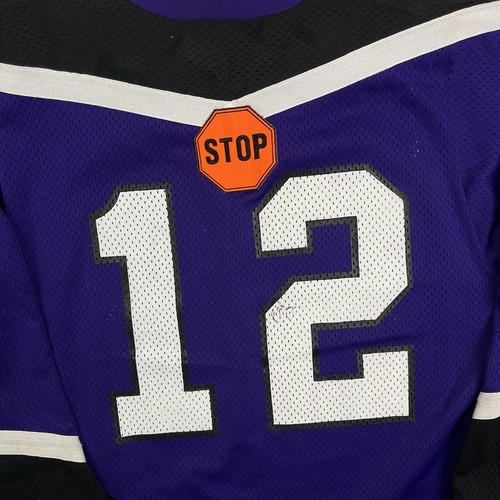 Vintage New Ulm Eagles Hockey Jersey Minnesota High School Hockey - Picture 5 of 7
