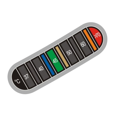 Thermometers Sticker Adhesive Thermometers Strips Display Temperature in Degrees - Picture 6 of 7